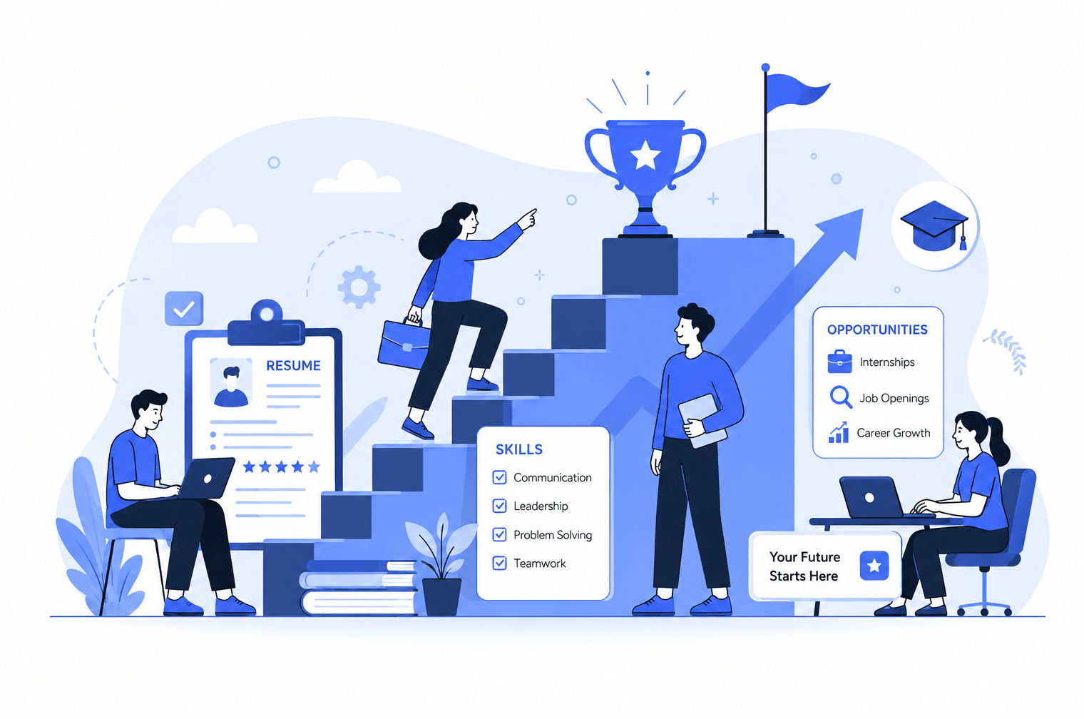 DigitalTitan Careers Team Illustration